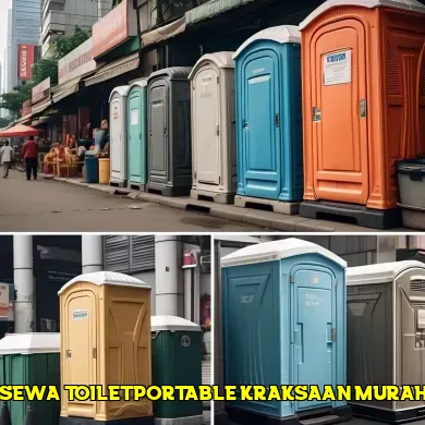 sewa toilet portable kraksaan murah